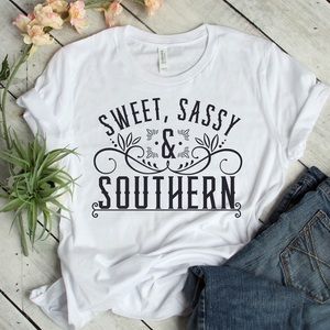 Sweet Sassy Southern Graphic Top